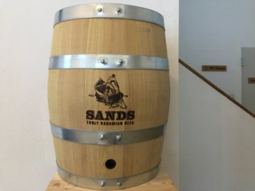 Preview: Bierfass, Holzkeg 50 Liter  mit VA Blase Keg aus Holz